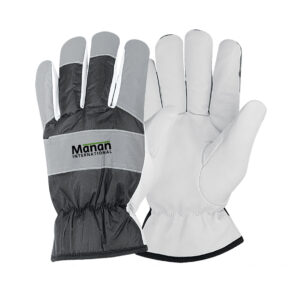 Assembly Gloves Winter / Goatskin Leather Black Nylon 3M™ Thinsulate™ Lined